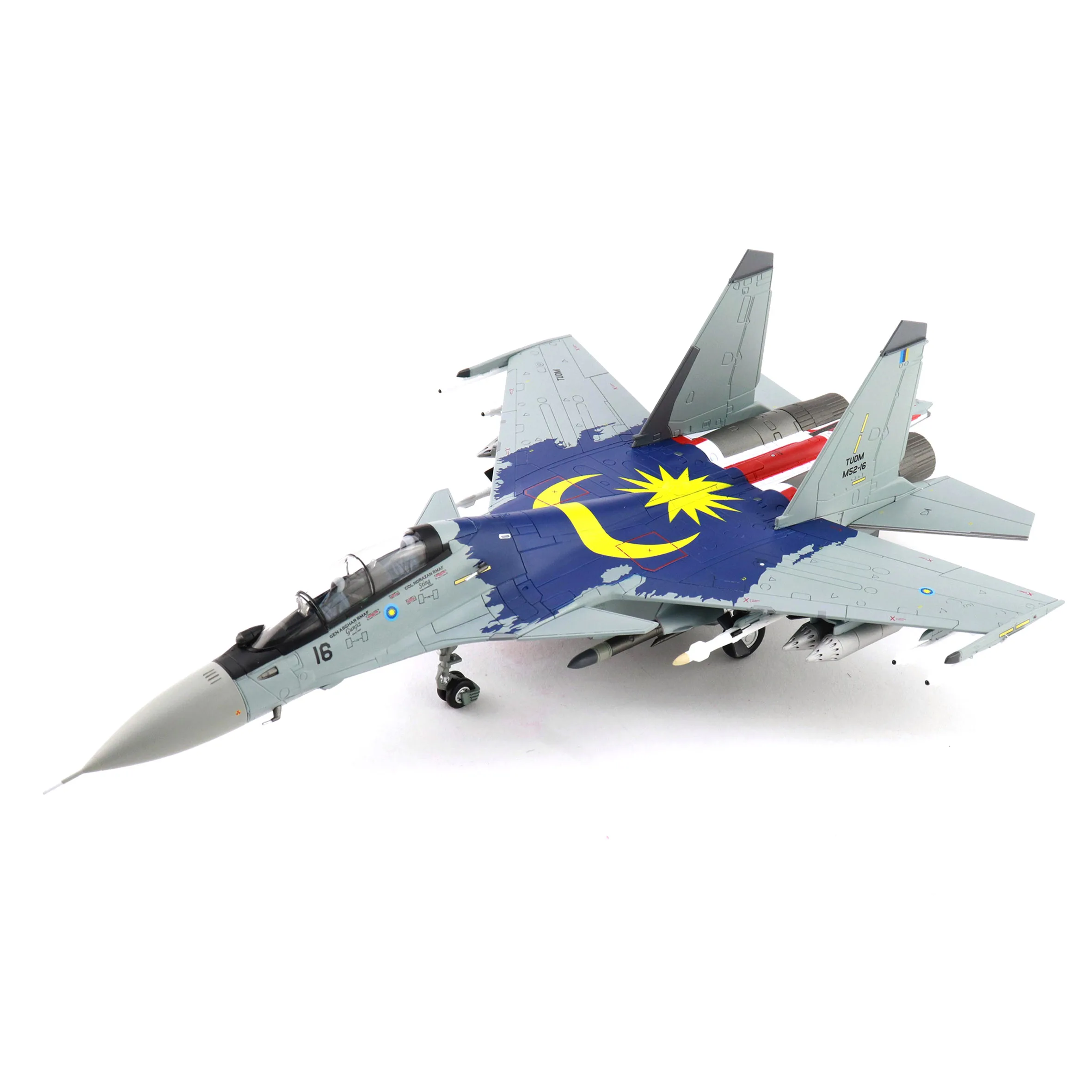 HA9513 1/72 Su-30 MKM "Toruk Makto" M52-16 TUDM LIMA 2025 Static Alloy Finished Product Model