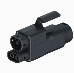 GBT /CCS2 300A300 kW Type2 to GBT AC 7/22 kW Electric Vehicle Charging Converter Waterproof Connector