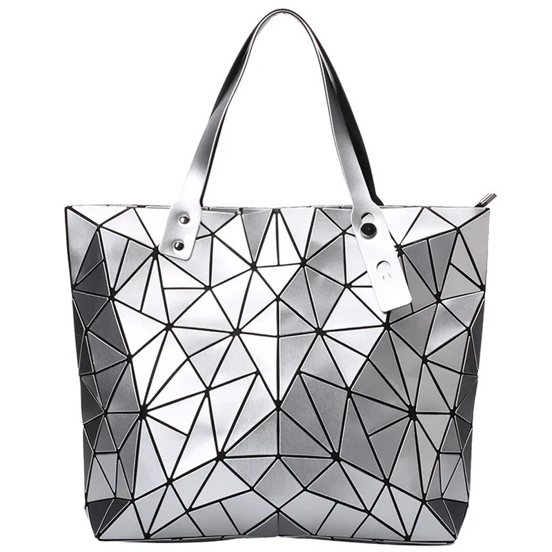 Luxury Designer Handbags High Quality 2024 New Bags For Women Fashion Messenger Shoulder Bag Purses Silver Geometry Square Bag