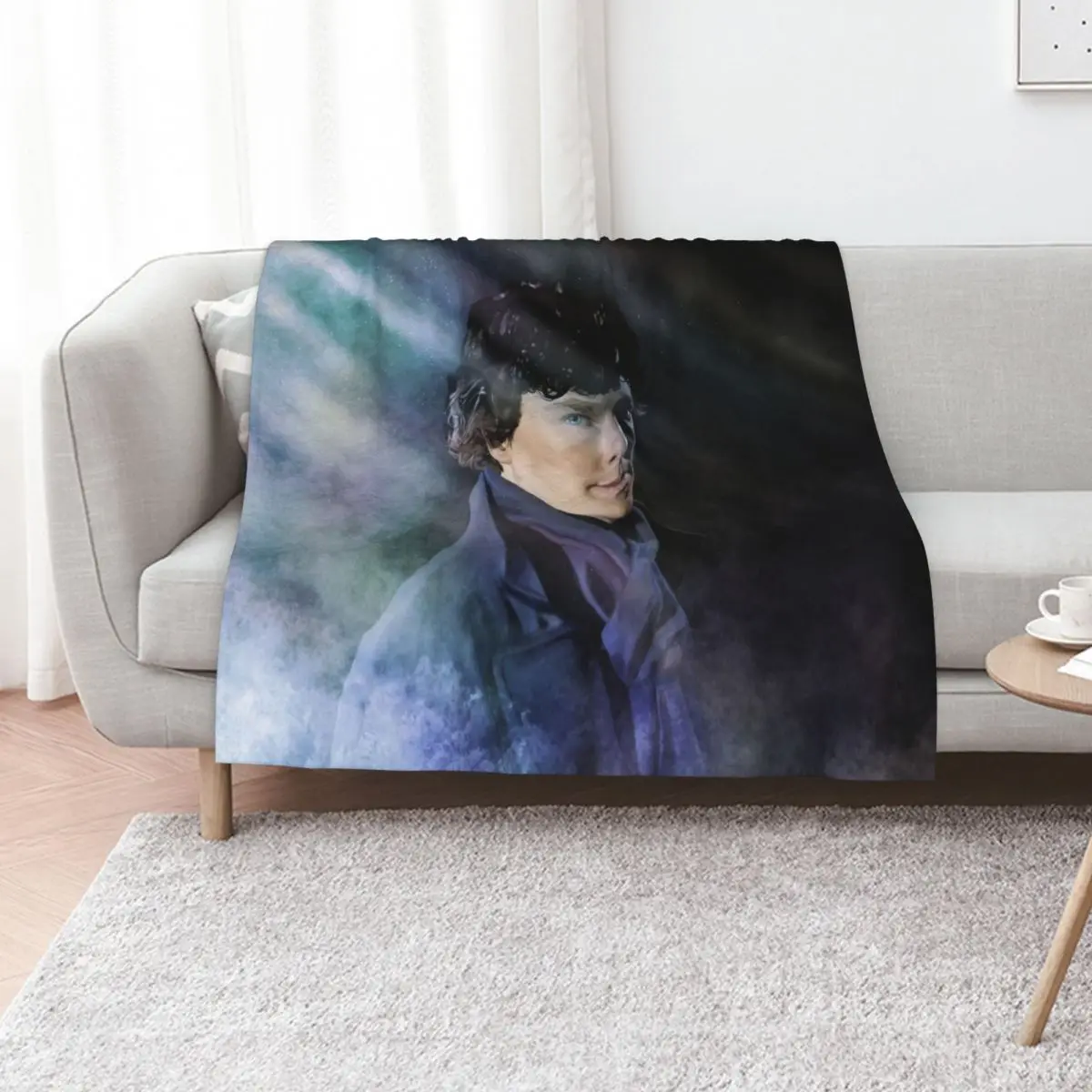 

Sherlock Midnight Mystery Throw Blanket Soft Big halloween christmas decoration Luxury Brand Blankets