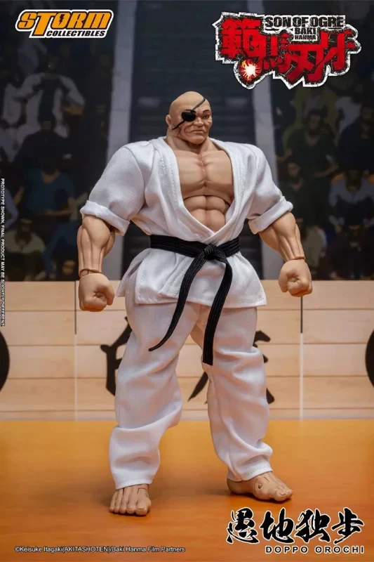 Original Storm Toys 1/12 Scale Fang Blade Yujiro Hanma Doppio Orochi Action Figure Model Collectible Toy