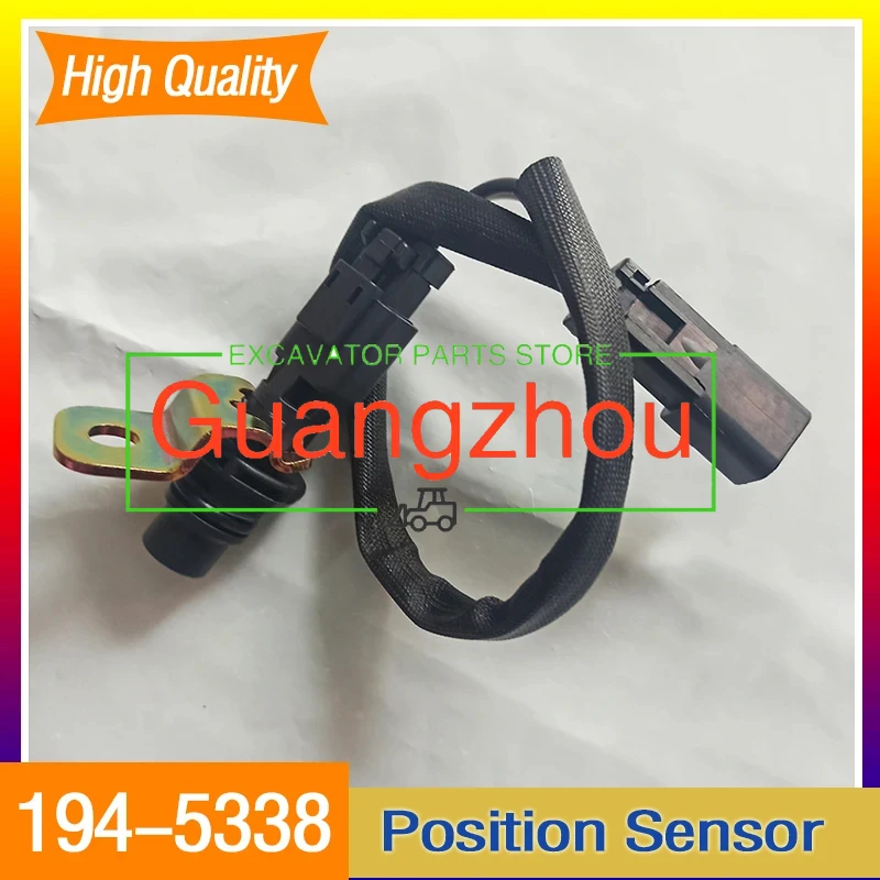 

for Wheel Loader 966H Crankshaft Position Sensor 194-5338 1945338 Excavator 345C Higher Quality Engine Accessories New