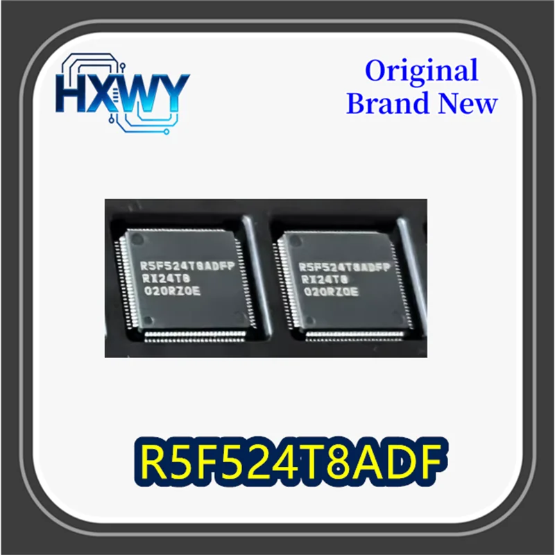 

(2/20 pieces) R5F524T8ADFP RX24T8 LQFP64 100-pin air conditioner CPU brand new in stock fast shipping