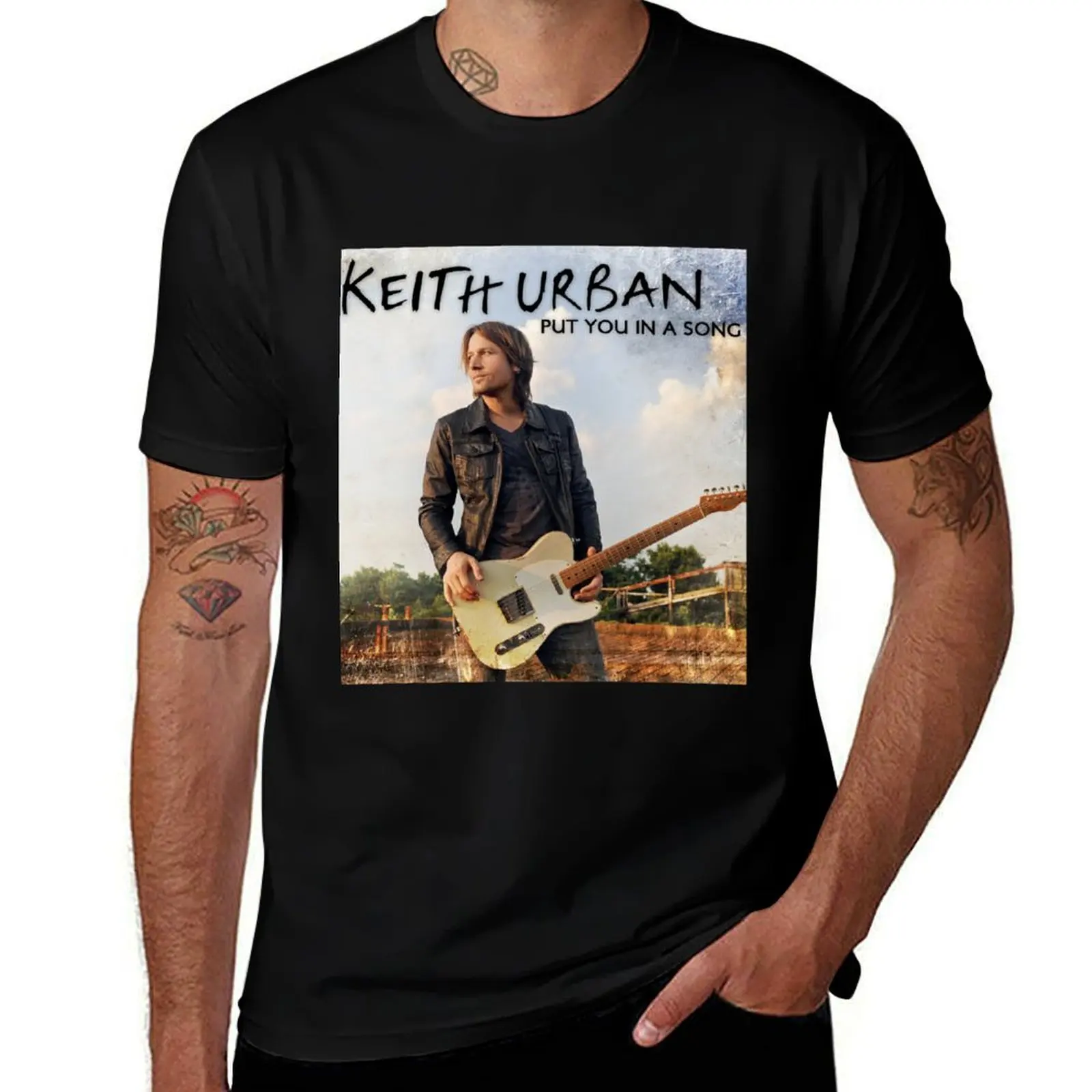 keith urban tour date lovh4 T-Shirt t shirts with prints T-Shirt