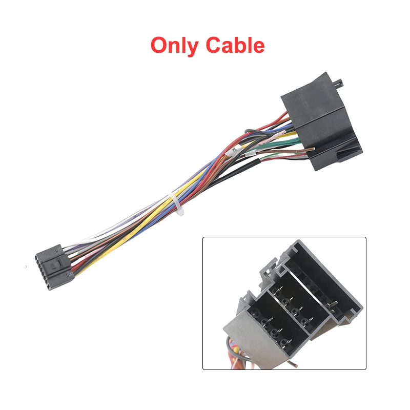 9 Inch Radio Panel Wiring Harness For Kia Rio 2 Rio2 2005-2011 Dashboard Trim Kit Black Beige Optional