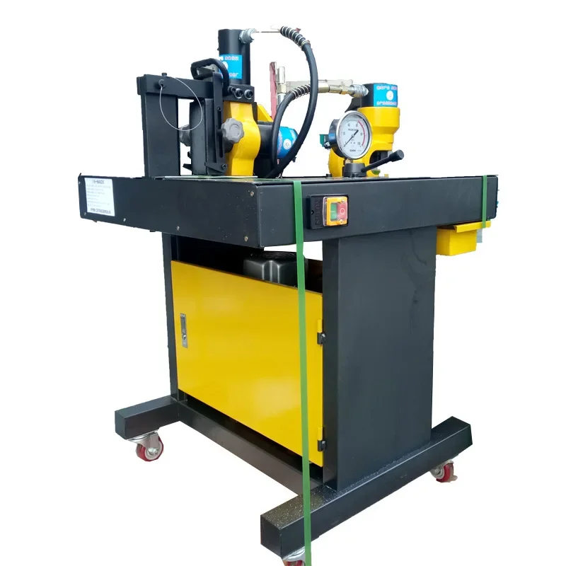 Simple and Convenient Operation Three-in-One Hydraulic Busbar Processing Machine Punching Cutting Bending  