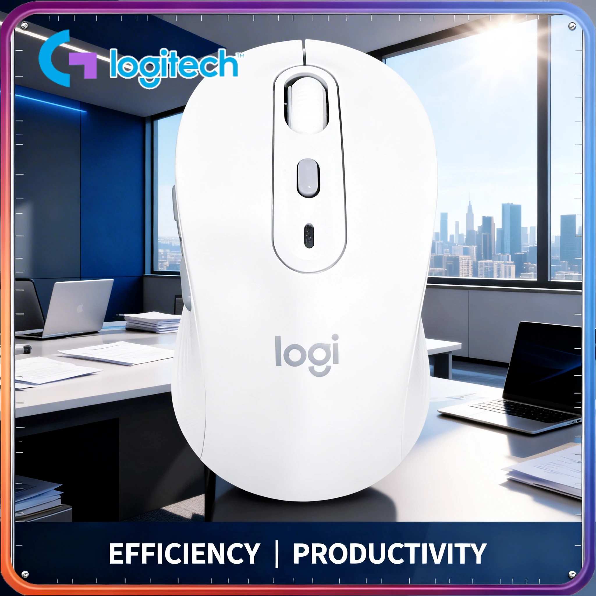 

Беспроводная мышь Logitech M650 M750, бесшумная, Bluetooth, 2.4G, эргономичная, для офиса, ПК, ноутбука