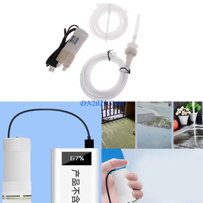 F3KE Water Self-priming 5V Water USB Small Vacuum Mini