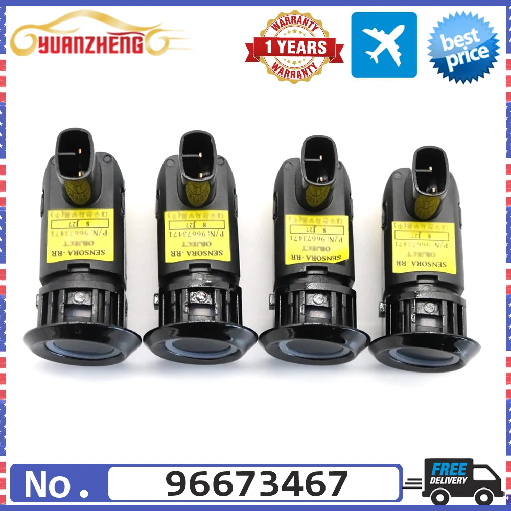 

NEW 4pcs PDC Ultrasonic Parking Sensor Bumper Reverse Assist 96673467 For Chevrolet Captiva Sport 96673464 96673474 96673471