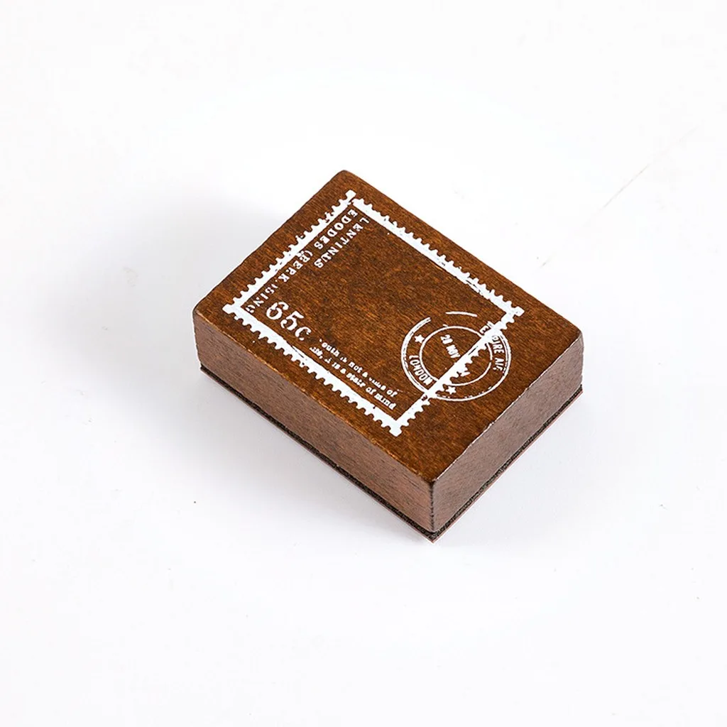 Retro Pattern Stamp Dark Brown Diy Crafts Stamp Scrapbooking Stamp Exquisite For Notebook Decoration Journal Decoration Gift