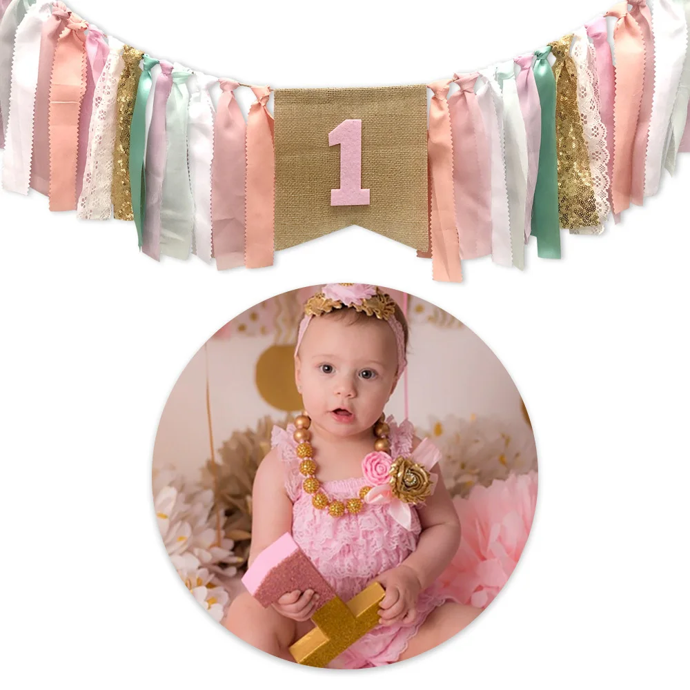 Handmade Hanging Decorations Preassembled Colorful Ribbon Tassel Chic Banner for Wedding Bachelorette Baby Shower Birthday Party