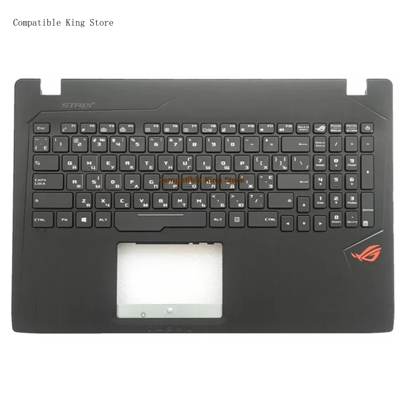 L+For Asus ROG Strix GL553 GL553V GL553VW ZX53 FX53V ZX53VM FZ50VD with palmrest upper cover RGB Backlit RU/US Laptop Keyboard