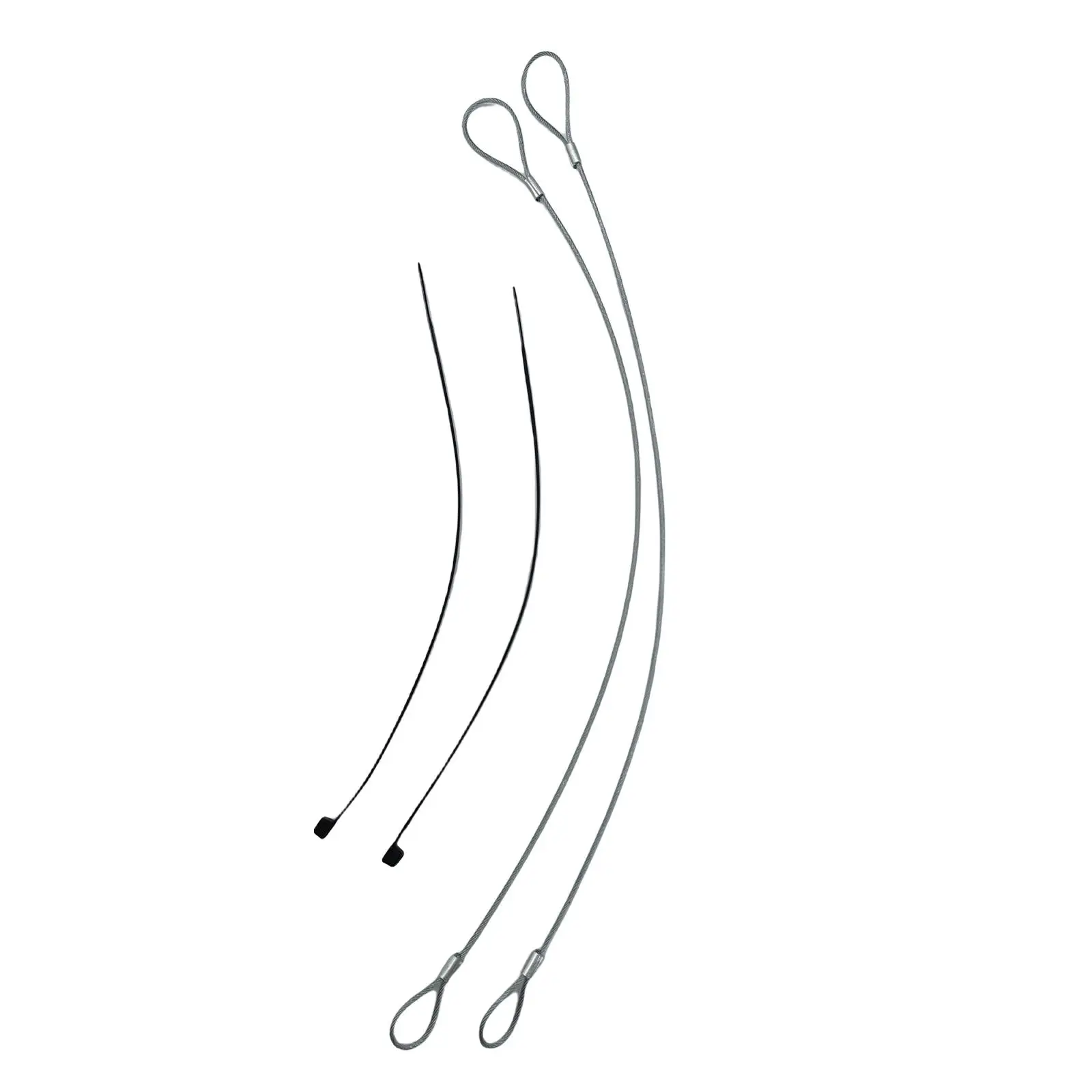 

2 Pieces Emergency Hood Release Cable Replaces for 1984-1996 Durable