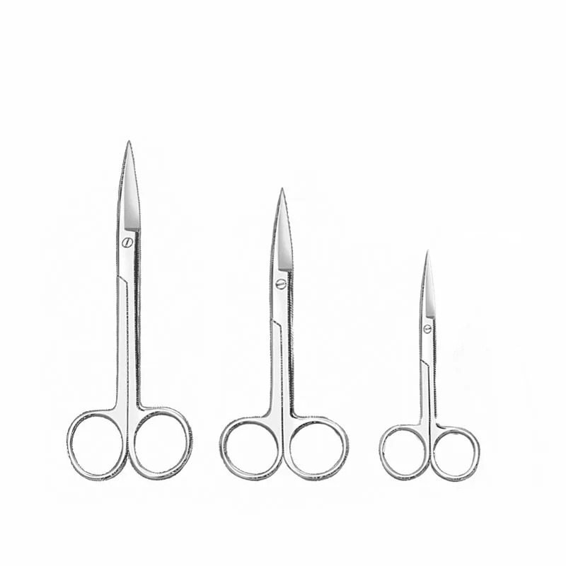 الفولاذ المقاوم للصدأ نمط جراحي مرقئ ملقط الأوعية الدموية الصيد إزالة الشعر مقص طبي