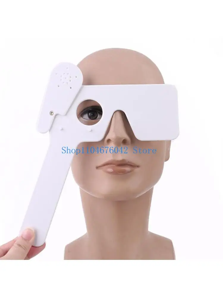 652F Wearable Eye Occluder Ophthalmologists Orthoptists Easy to Operate Black/White