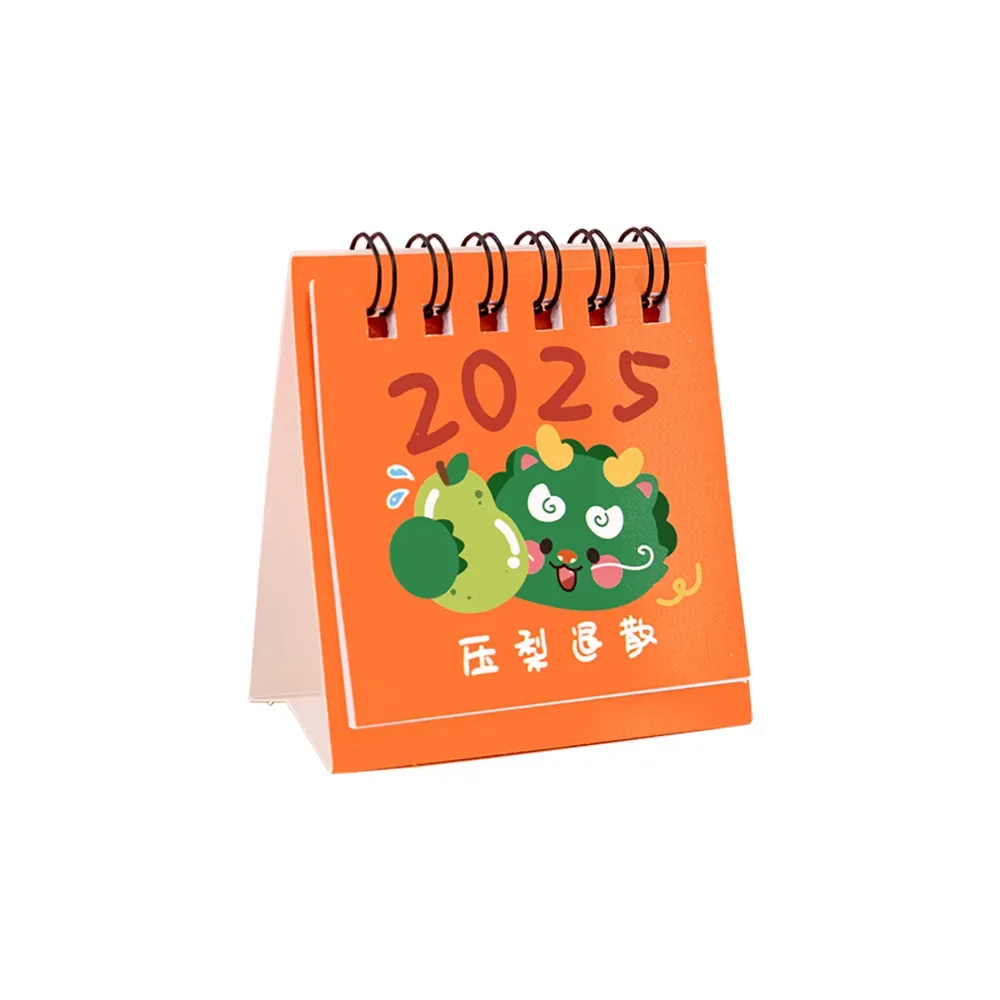 Imagem -05 - Mini Table Desk Calendar Cute Cartoon Calendar Planner Schedule Kids Student Kawaii Papelaria 2024.72025.12