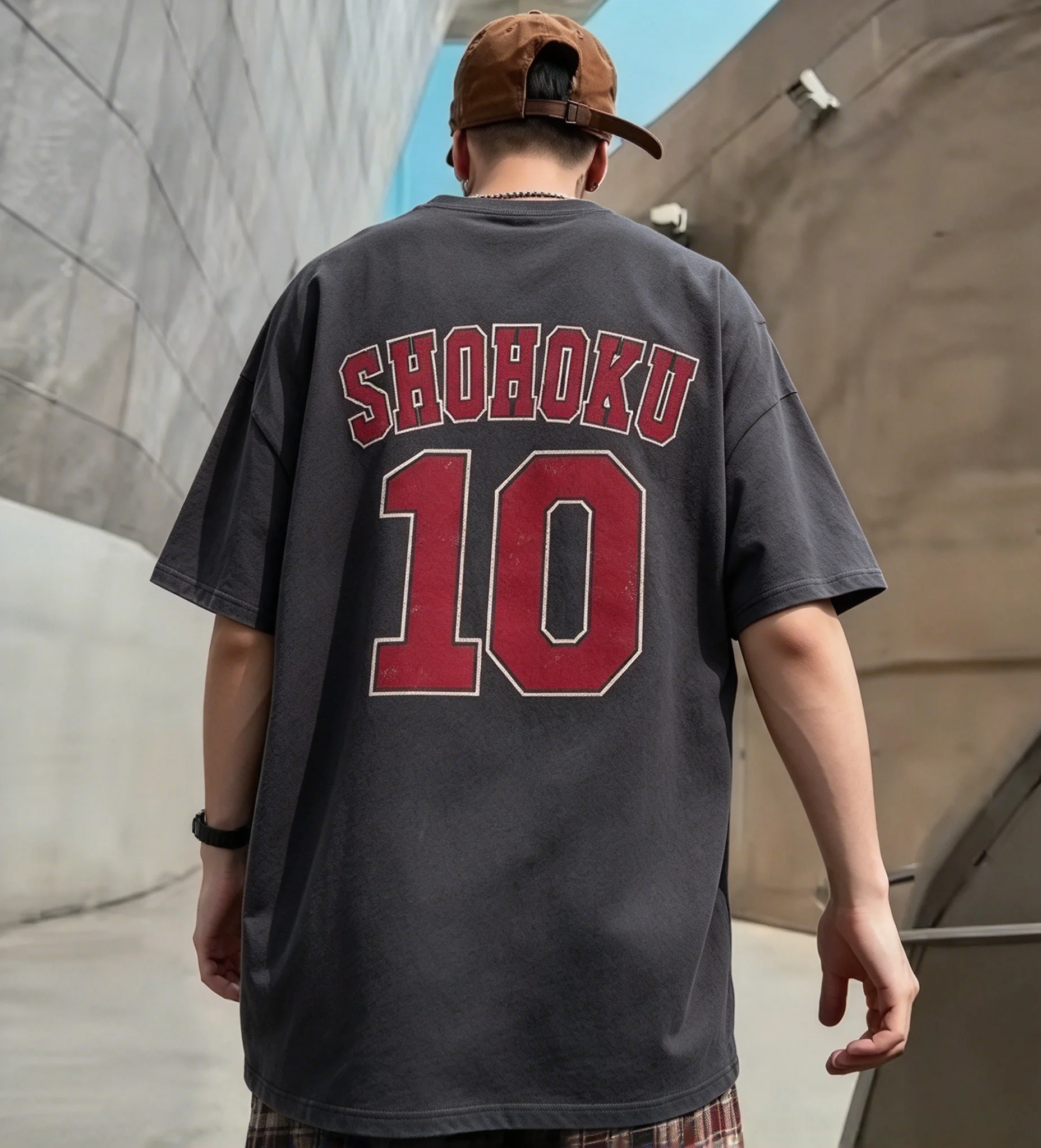 2026 New Trendy Couple Matching Oversized T-shirt, American Basketball No.10 Print Round Neck Short Sleeve Versatile Casual Top