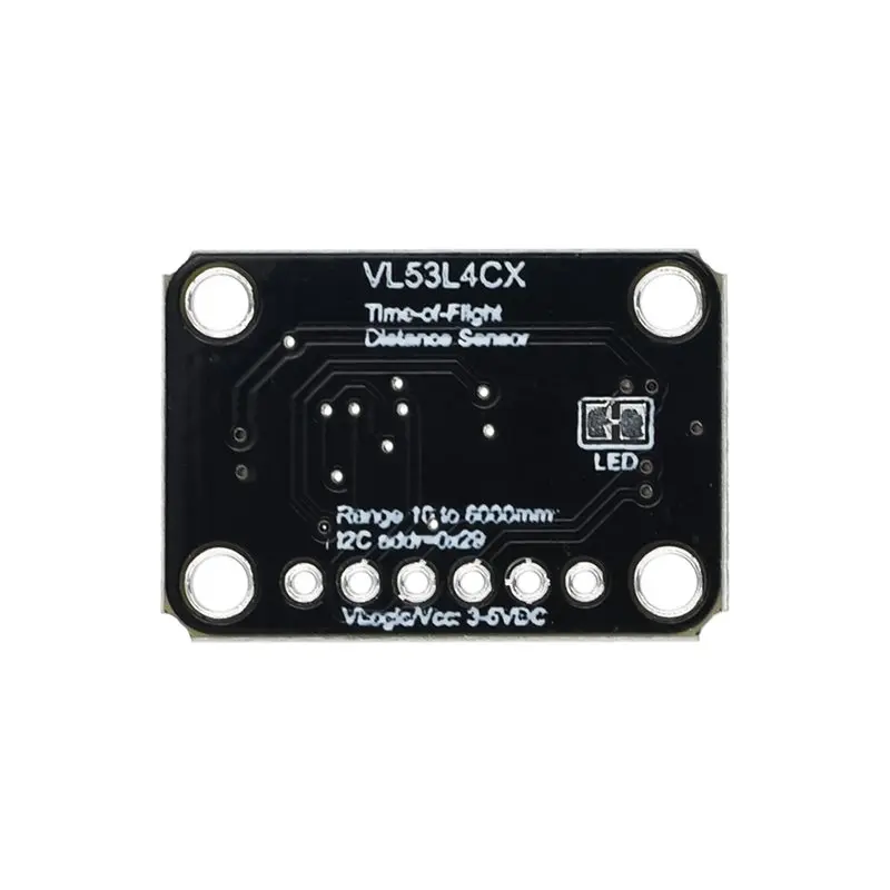A37T-VL53L4CX Time Of Flight Distance Sensor 1-6000Mm Tof Laser Ranging Module 6M Distance Sensor Module