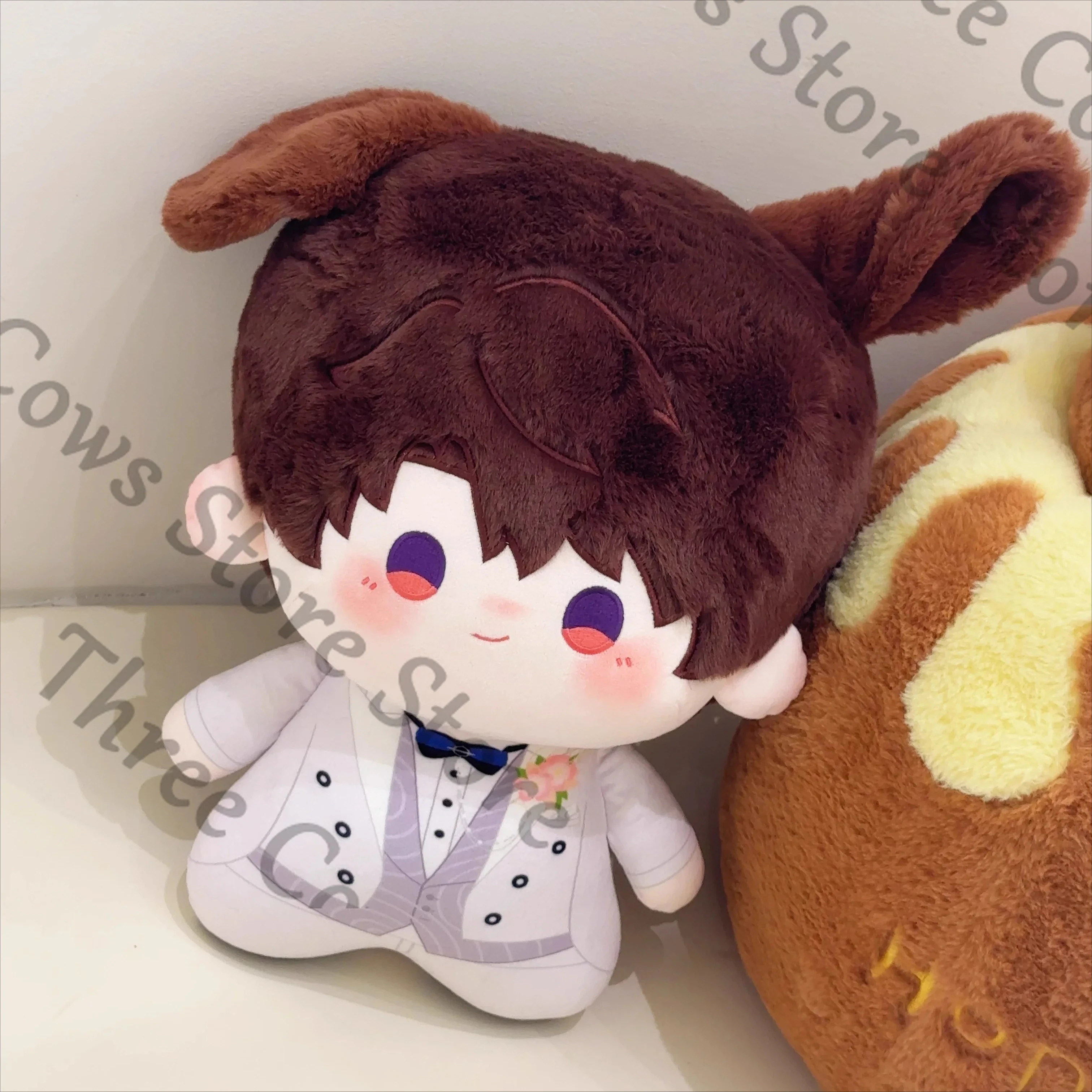 35cm Anime Love and Deepspace Sylus Caleb Rafayel Xavier Zayne Cosplay Cartoon Fluffy Maumet Puppet Throw Pillow Cushion Gift