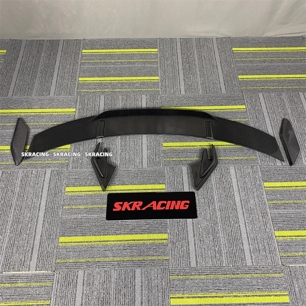 New GT-Style Real Carbon Fiber Rear Trunk Spoiler Tail Racing Wing For Infiniti G37 Coupe 2Dr 2008-13 Decorative  Bodykit