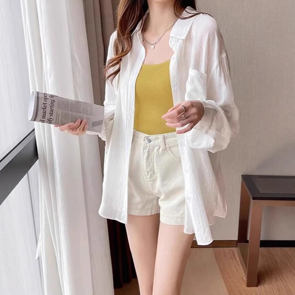 

Sunscreen Shirt Women's Long-sleeved Summer Spring New Top Cardigan Jacket
