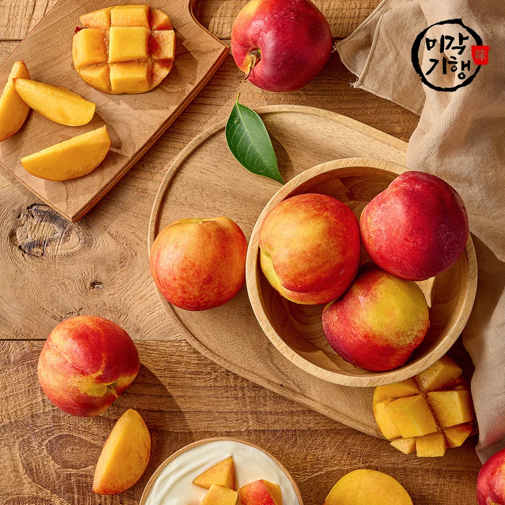 ميجاك بريميوم مانجو خوخ فواكه صغيرة 2 كجم (حوالي 16-20 فواكه)