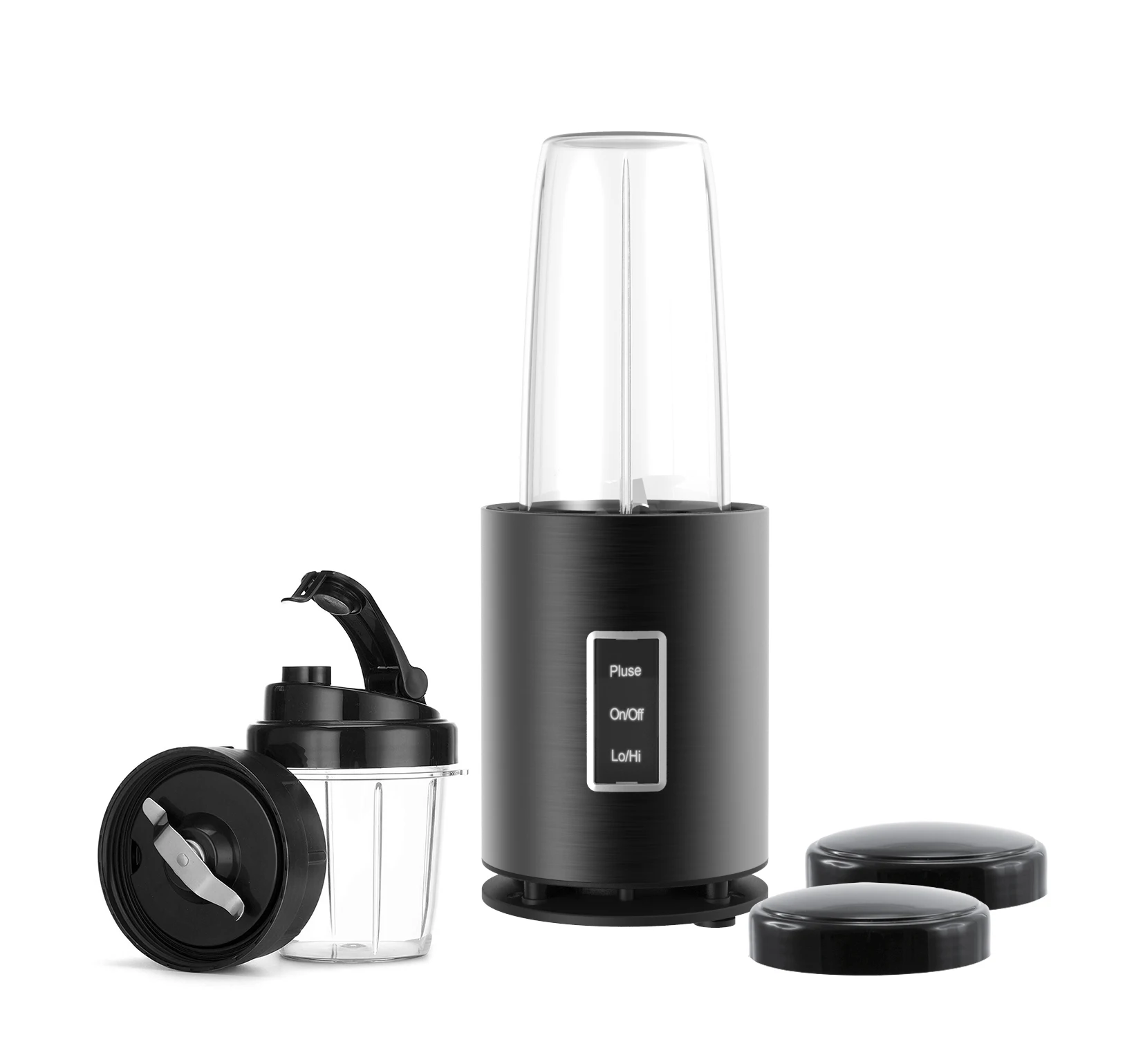 

Best Selling 1000W Commercial Smoothie Blender Powerful with Cylindrical Aluminum Shell Tritan Ice Crushing Container