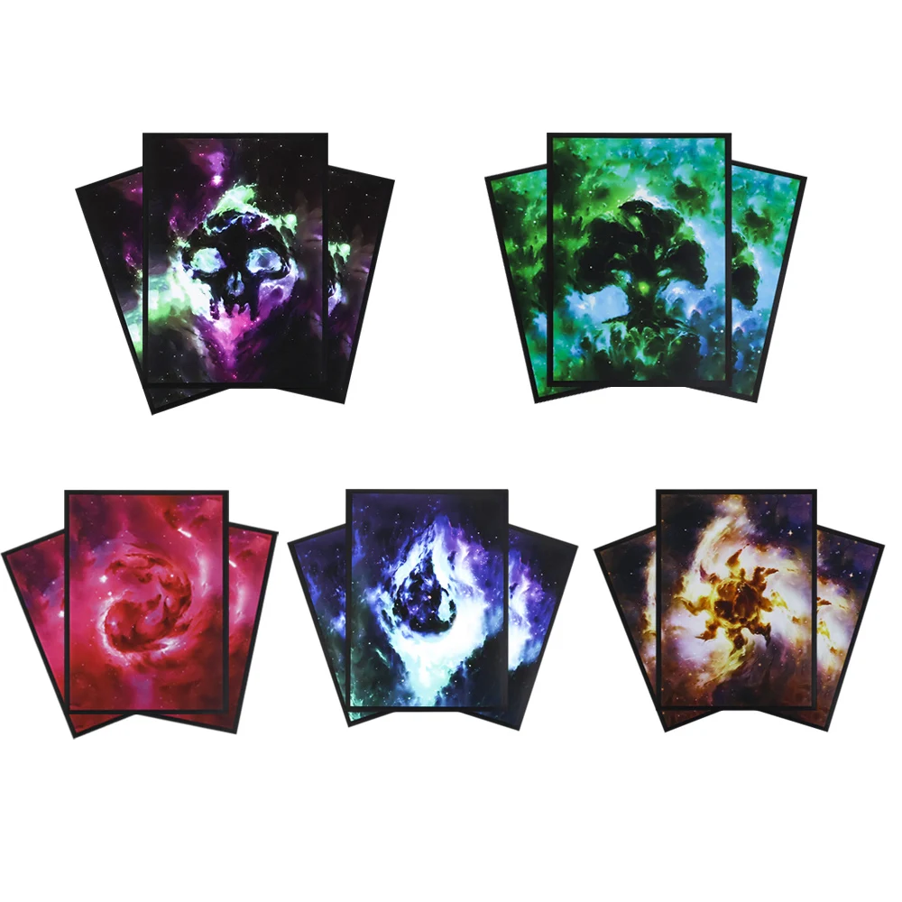 

60PCS 66x91mm Matte Board Game Art Card Sleeves TCG Card Cover Printing Trading Card Sleeves for MGT/PTCG Card Games