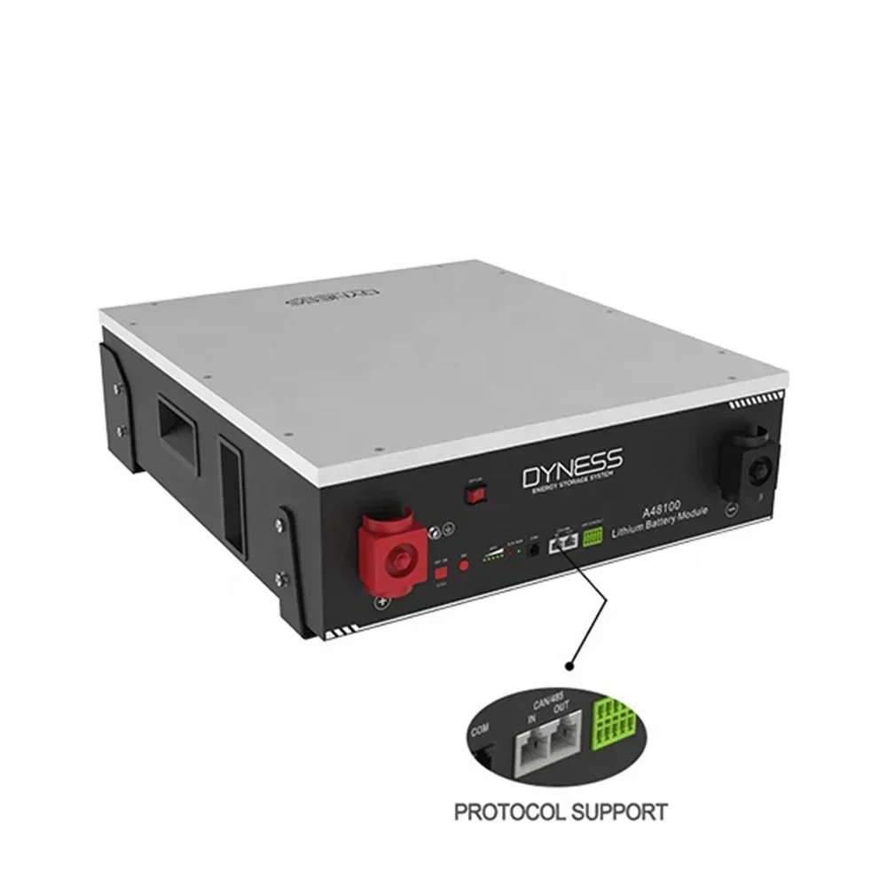 Dynergy Tier 1 CEI-021 A48100 بطارية ليثيوم 48 فولت 100 أمبير نظام تخزين الطاقة لتطبيقات الطاقة المتجددة