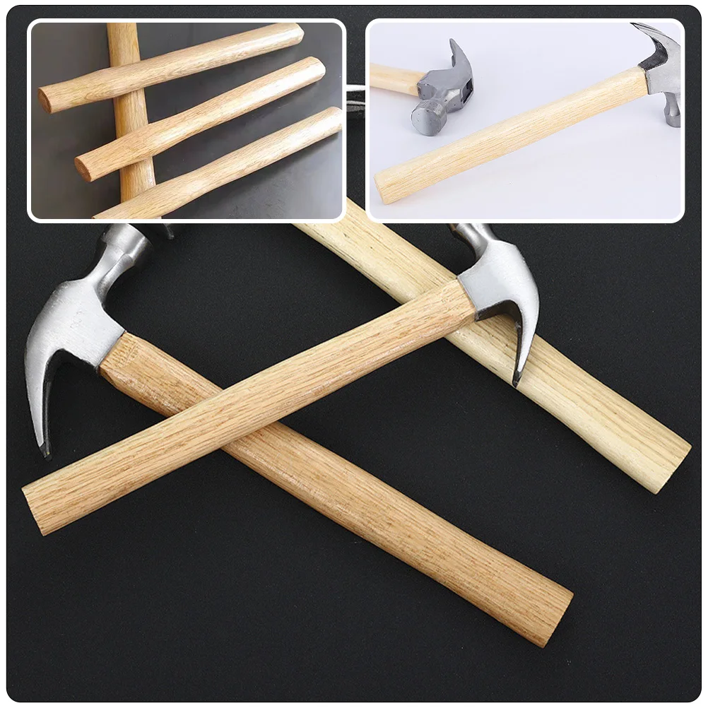 

2pcs Wooden Handle Replacement Smooth Hickory Ergonomic Sledge Peen Mallet Easy Install Wood Handle for Hammer Axe Tools