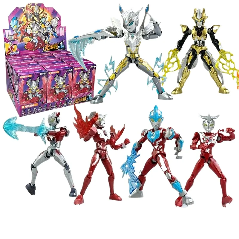 

KEEPPLEY Ultraman Infinite Series 1st Gen Ultimate Zero Building Block Figure Blind Box Toy