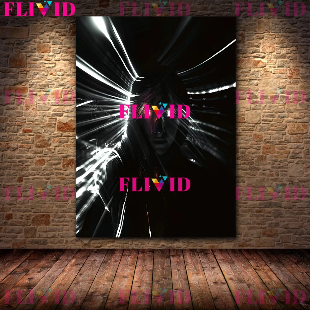 وحوش وشياطين في الظلام ، لوحات فنية جدارية تجريدية ، ملصقات فنية خيالية ساحرة وثنية ، ملصقات فنية مطبوعة لديكور المنزل