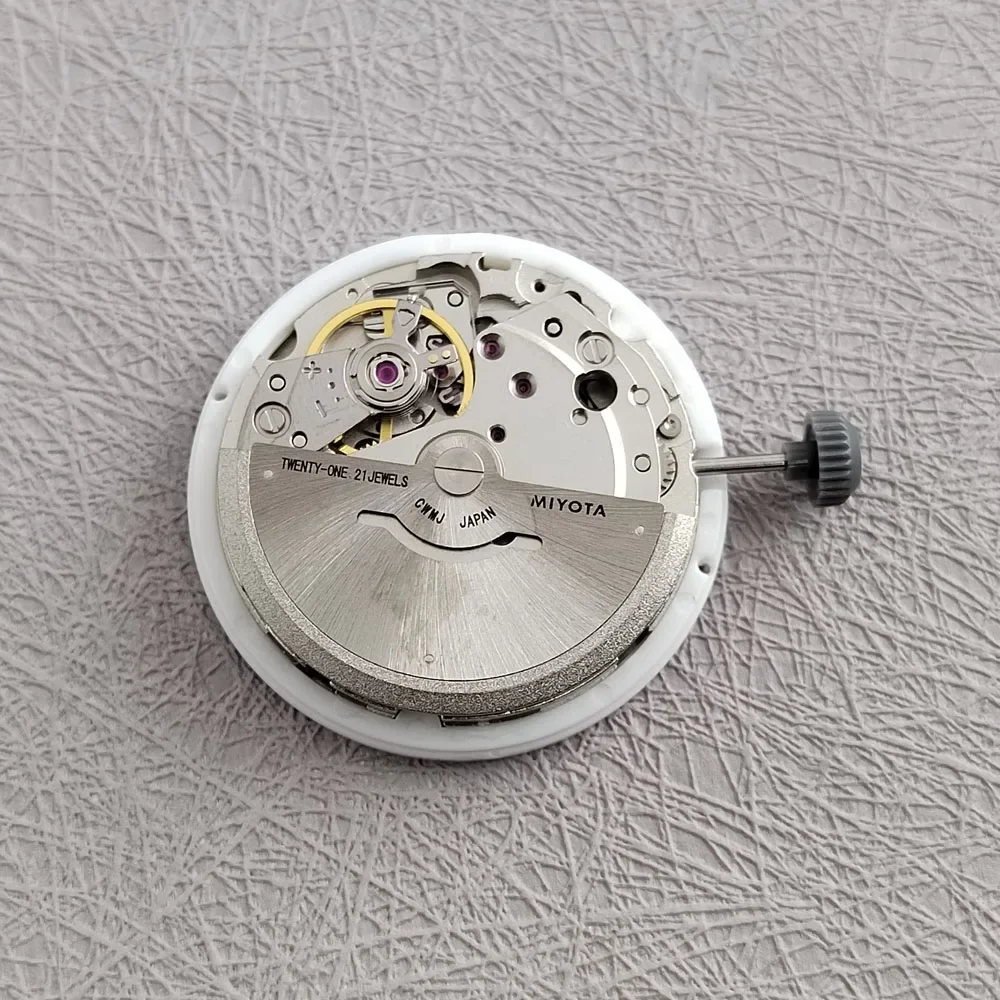 40mm Miyota 8285 day_date wristwatches for men with Japanese Miyota 8285 Modified Arabic automatic movement can customize logo