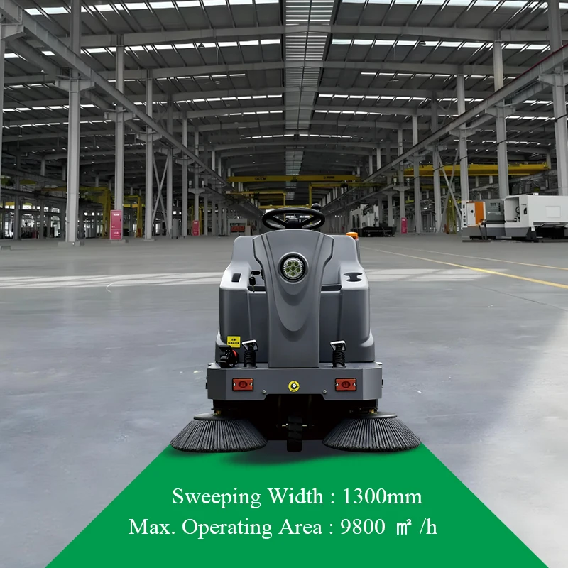 مكنسة معدات التنظيف الصناعية - ركوب الغسيل على آلة تنظيف الأرضيات