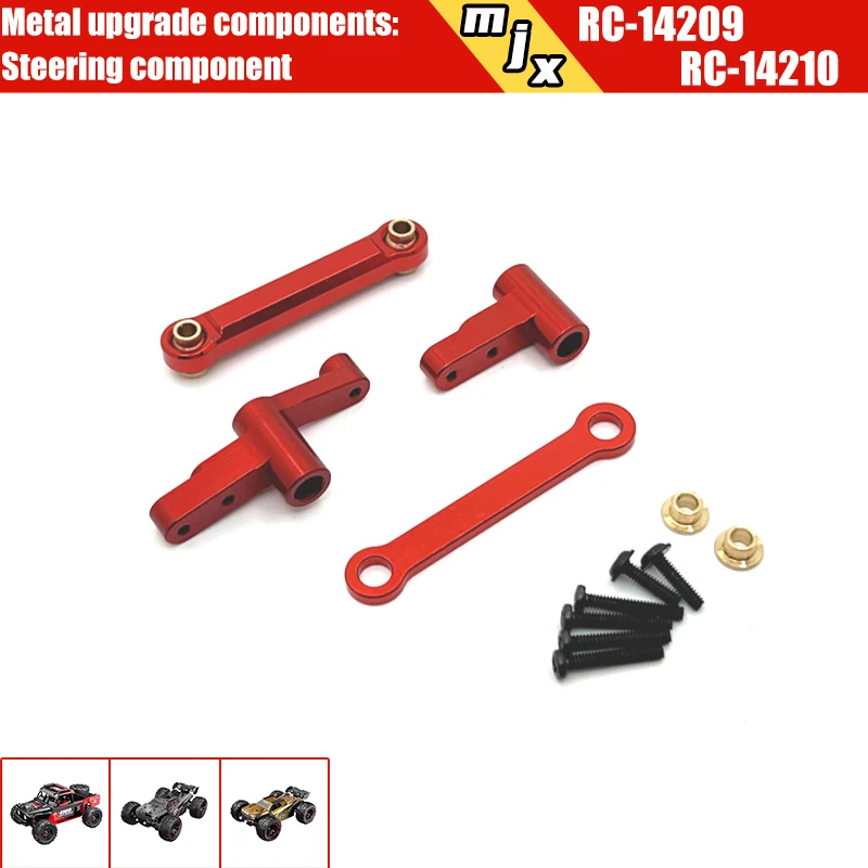 MJX-1/14 Accesorios Metálicos Mejora para Coches de Control Remoto 14209/14210 Kit de Modificación de Piezas Metálicas