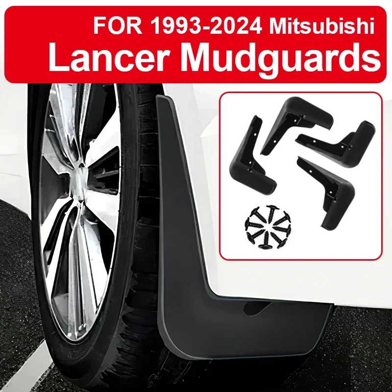 Mudflaps Mud Flaps Splash Guards Mudguards Front Rear Fender Protector for T Mitsubishi Lancer LancerEX Grandis Galant 1993-2024