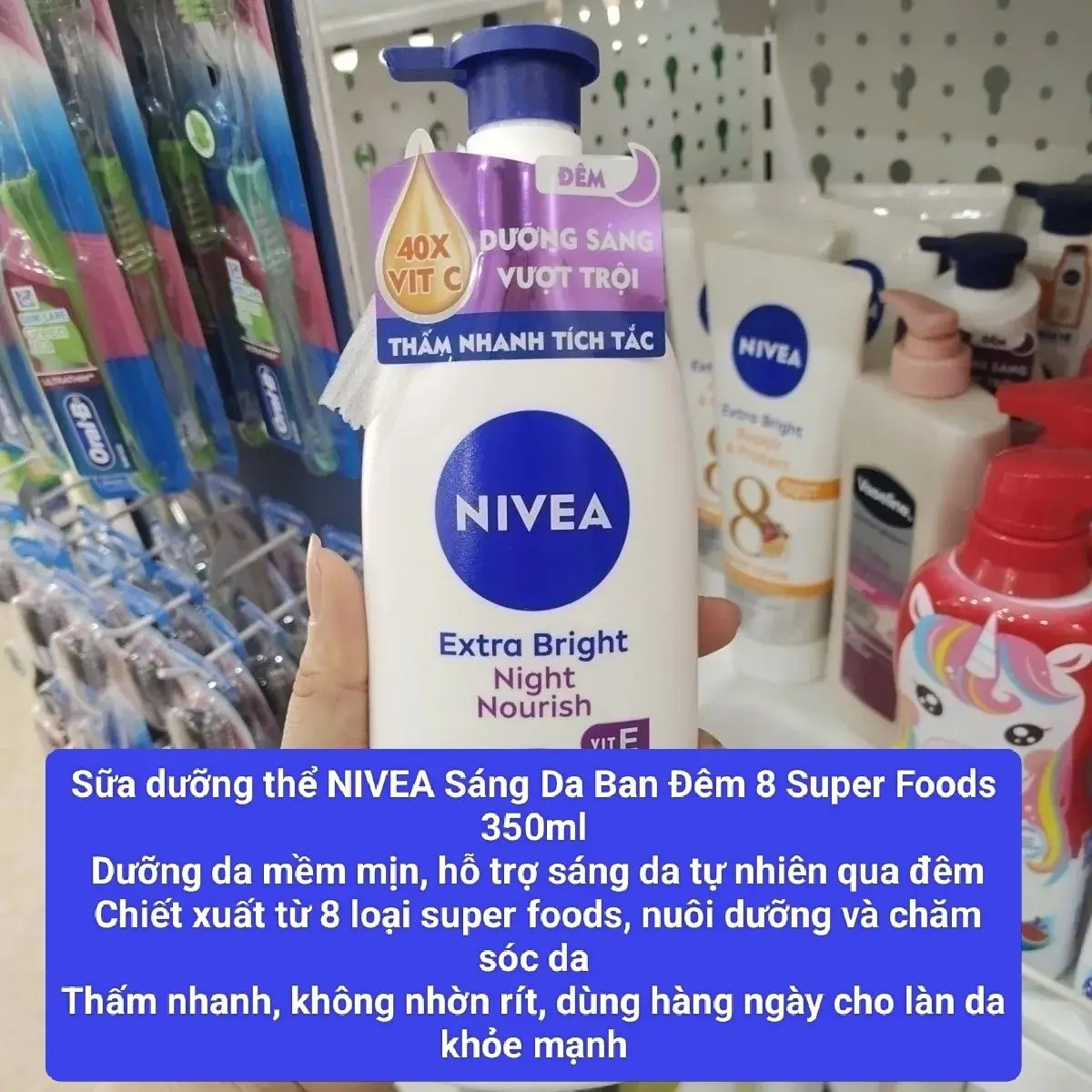 Nivea Thailand Deep Whitening Hydrating Lotion for Brighter, Fairer Skin