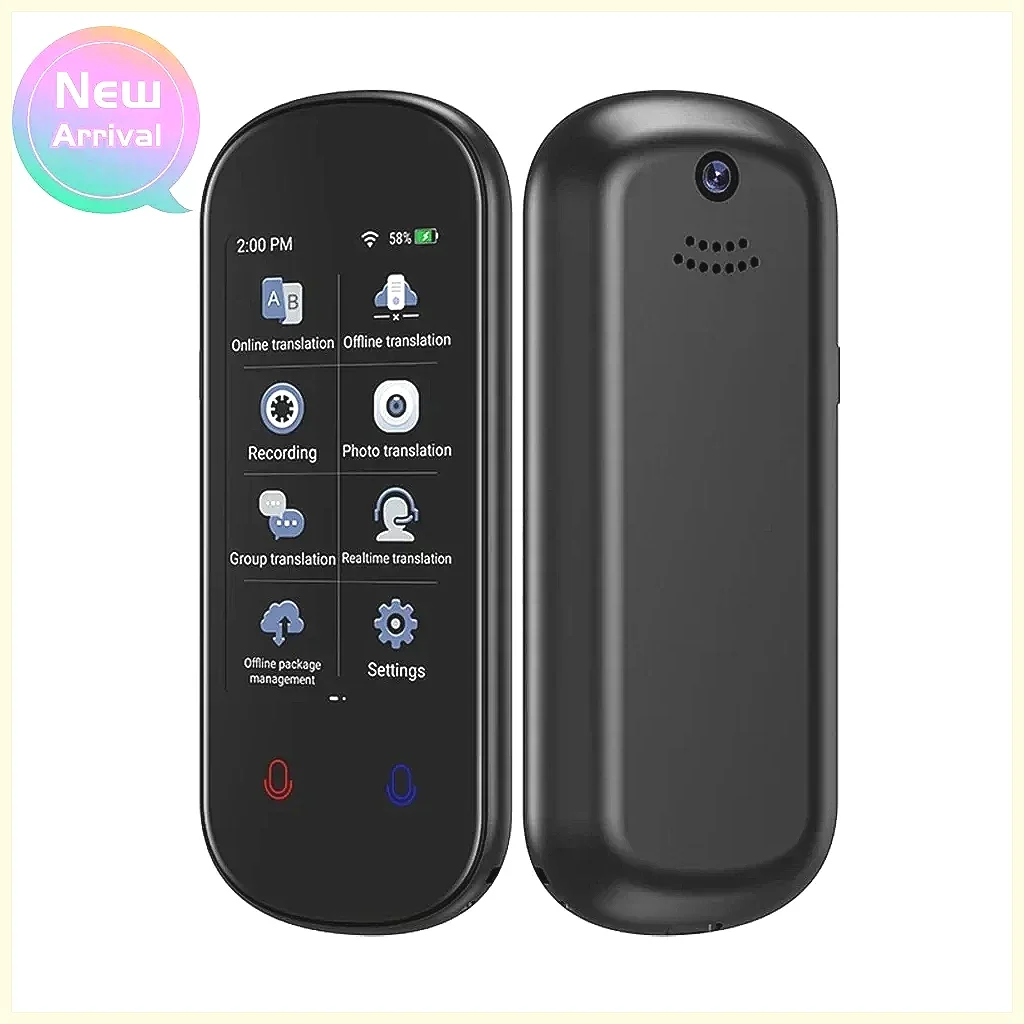 

2025 AI Smart Translator: 138 Languages, WiFi, 3D Touch Screen, Offline Photo & Voice Translation