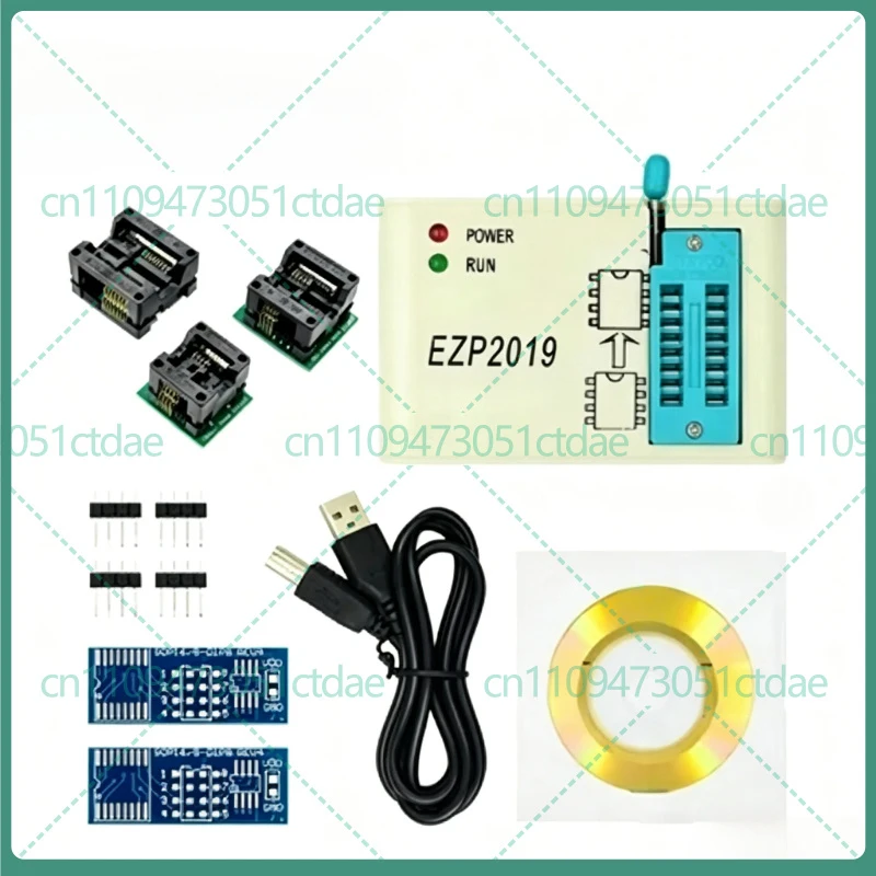 For EZP2019 High Speed SPI Flash Programmer Support 24 25 93 BIOS 25T80 Offline Copy Burner