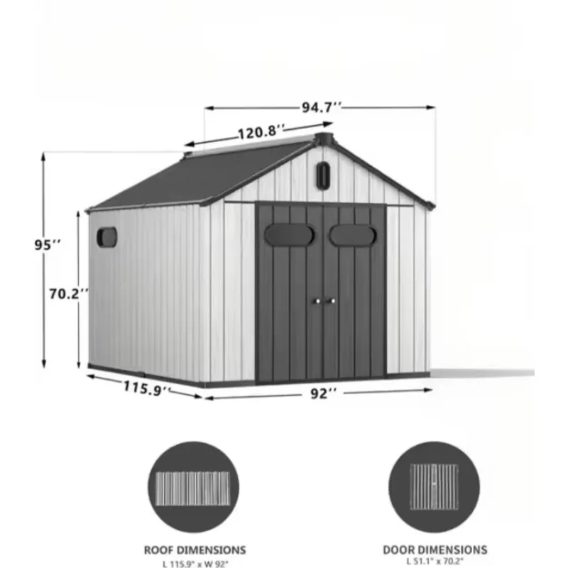 

Hot Sale Modern Outdoor Steel Storage Sheds Efficient and Durable Solutions for Building Storage Structures