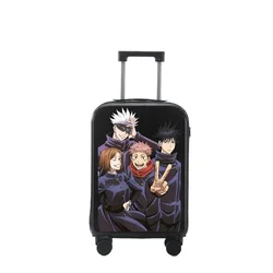 Jujutsu Kaisen Gojo Satoru Itadori Yuji Student cartoon animation large capacity suitcase outdoor travel trolley case wholesale