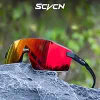 SCVCN, gafas de sol ligeras sin montura para correr, gafas de ciclismo para hombres, bicicleta UV400, bicicleta MTB, deportes al aire libre de montaña, senderismo para mujeres
