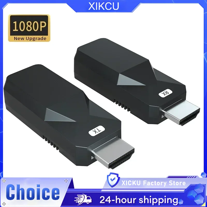 50 متر نقل لاسلكي فيديو جهاز ريسيفر استقبال وإرسال HDMI متوافق موسع عرض محول مرآة الشاشة للكاميرا الكمبيوتر إلى التلفزيون