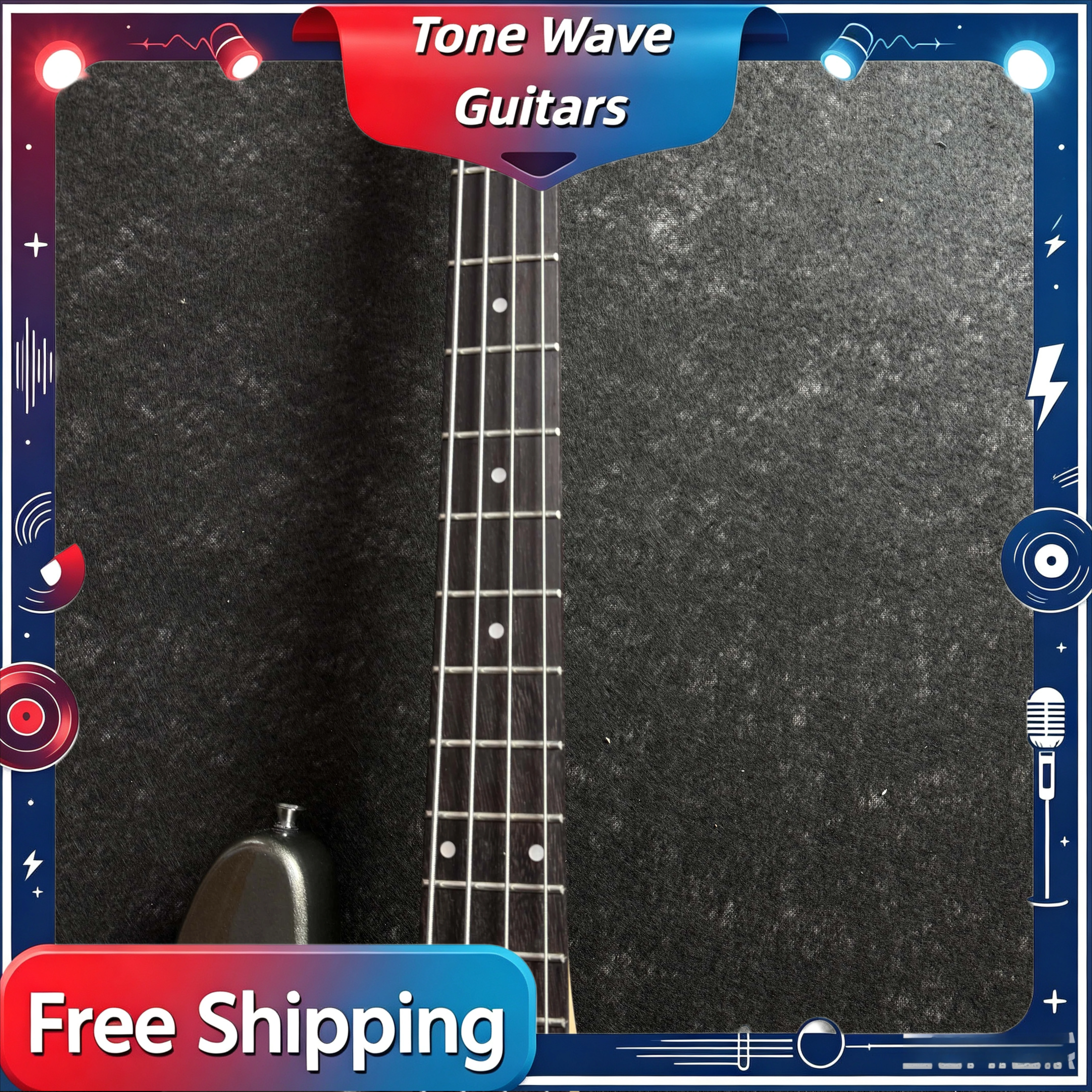 Electric Guitar Mahogany Body  - Bass Guitar Fretless review and price