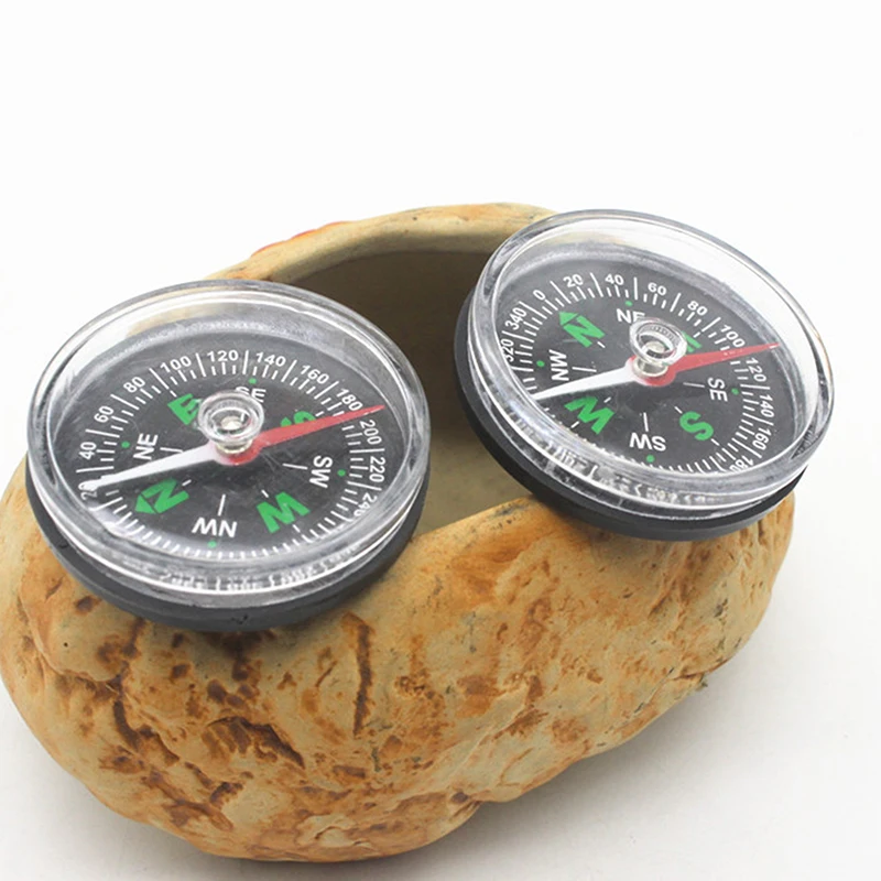 Picture 5: New 1/2pcs 42mm Camping Hiking Compass  Portable Handheld Compass Survival Practical Guider Outdoor Camping Survival Compass