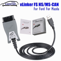 Vgate ELM327 vLinker FS USB For Ford For Mazda OBD2 Scanner Tools Automotive Scanner Car Diagnostic Tool