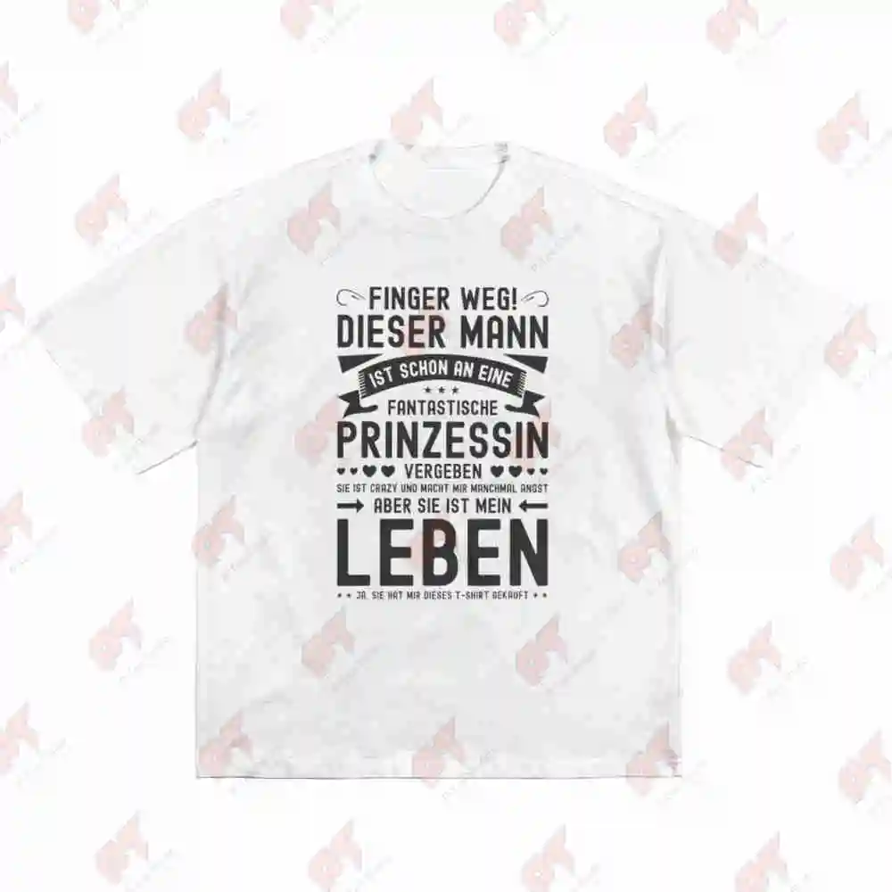 Finger Weg Dieser Mann Ist Vergeben Partner Short Sleeve Tee 100% Cotton T-Shirt
