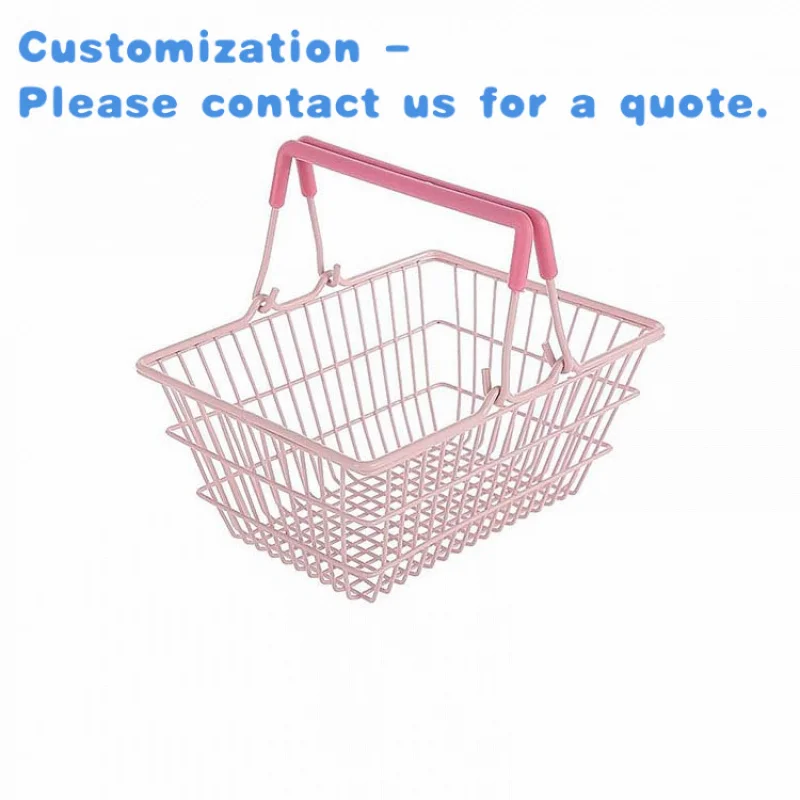 

custom.Factory Custom Size Color Stainless Steel Shopping Basket
