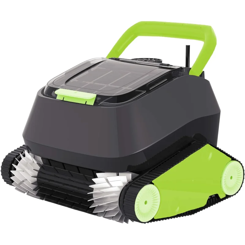 Робот-пылесос для бассейна Black Pearl Inground, скалолазание и чистка стен, 7-литровый фильтр с легкой верхней нагрузкой, свободный тонкий фильтр