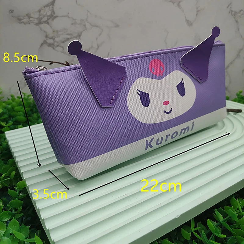 Cartoon Sanrio Etui Kawaii Kuromi Hello Kitty Melodie Make-Up Opbergtas Kinderen Potlood Tas Student Briefpapier Geschenken